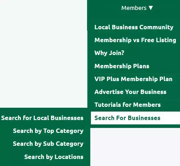 Windsor Local Main Menu Members Search For Businesses
